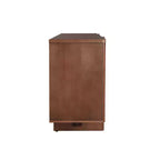 Modern Wood Storage Sideboard with Adjustable Shelves