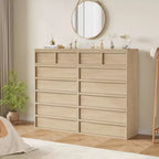 7-Drawer Dresser with Large Storage – Wooden Chest of Drawers for Bedroom, Living Room and Nursery