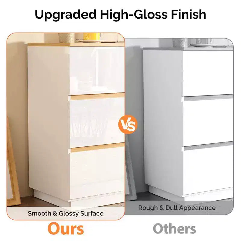 47-Inch Two-Row Six-Drawer Contrast Color Dresser