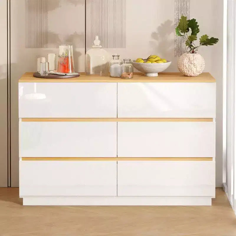 47-Inch Two-Row Six-Drawer Contrast Color Dresser