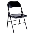 Metal Folding Chair – Black