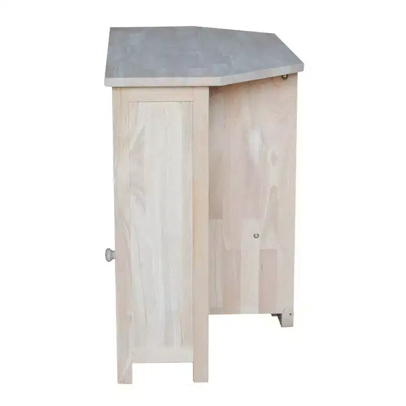Corner Entertainment TV Stand for TVs up to 42" – Solid Wood Media Console