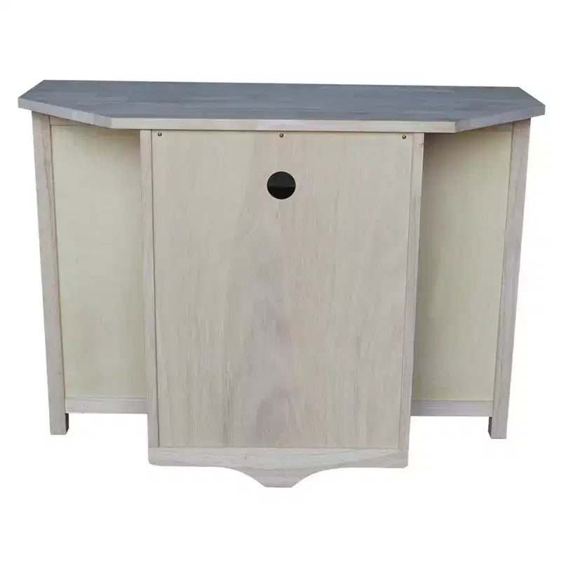 Corner Entertainment TV Stand for TVs up to 42" – Solid Wood Media Console